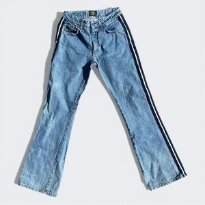 Vintage Y2K Paris Blues Side Striped Jeans Size 7/28